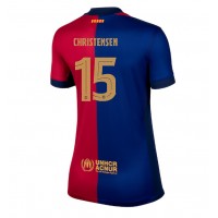 Barcelona Andreas Christensen #15 Fotballklær Hjemmedrakt Dame 2024-25 Kortermet